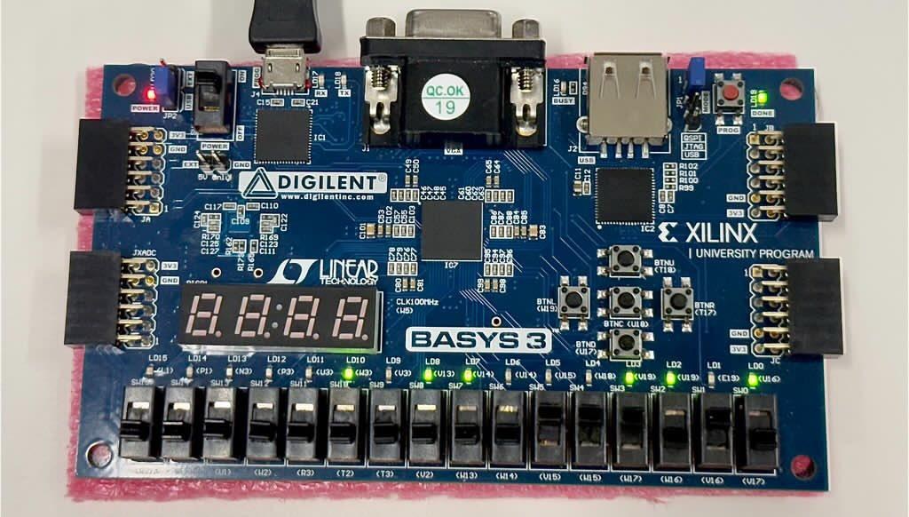 Basys-3 FPGA board